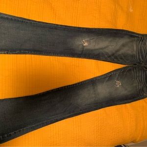 American Eagle size 8 super long (5’9 & up height) Flare Jeans